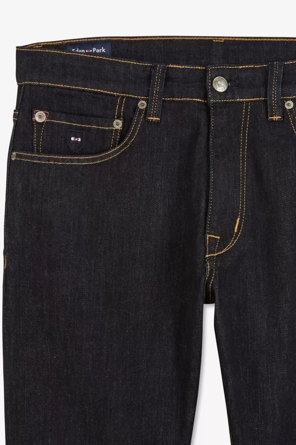 Pants | Eden Park 5-Pocket Dark Blue Jeans