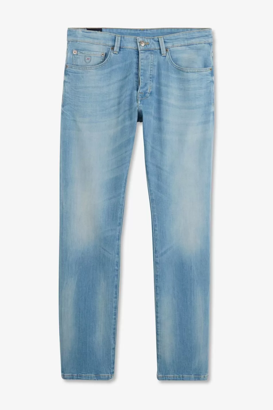 Pants | Eden Park 5-Pocket Straight-Leg Blue Trousers