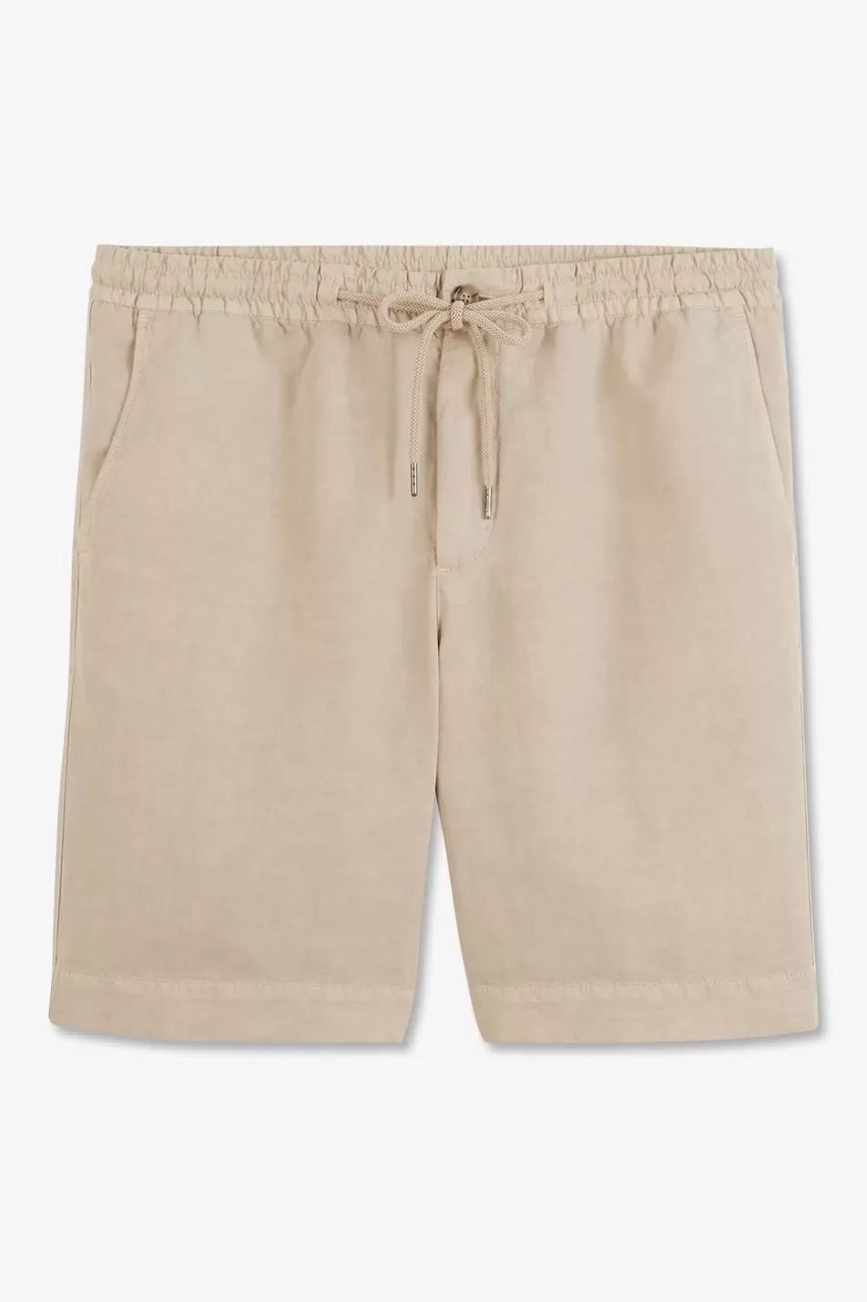 Shorts & Bermudas | Eden Park Beige Bermuda Shorts With Elasticated Waist