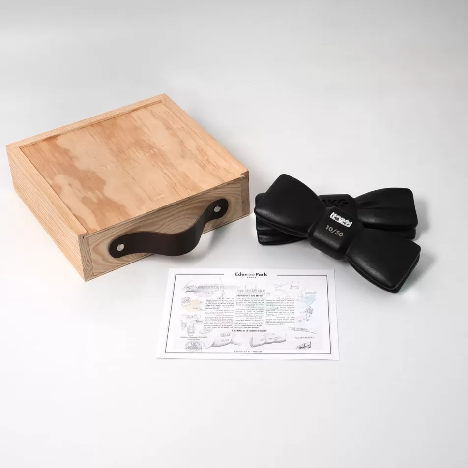 Dumbbell | Eden Park Bi-Bi Bow-Tie Dumbbells Black