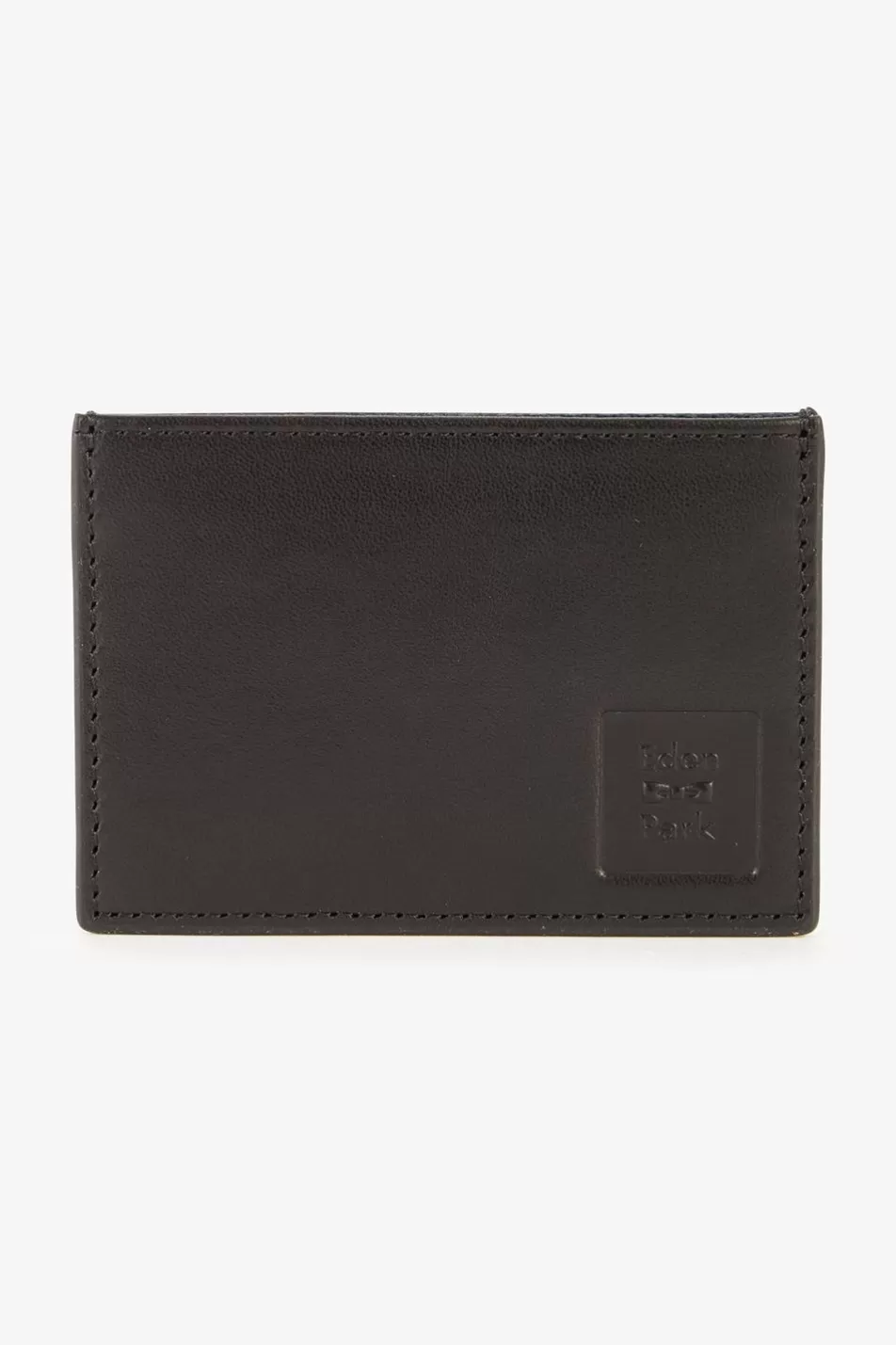 Card Holders | Eden Park Black Leather Cardholder