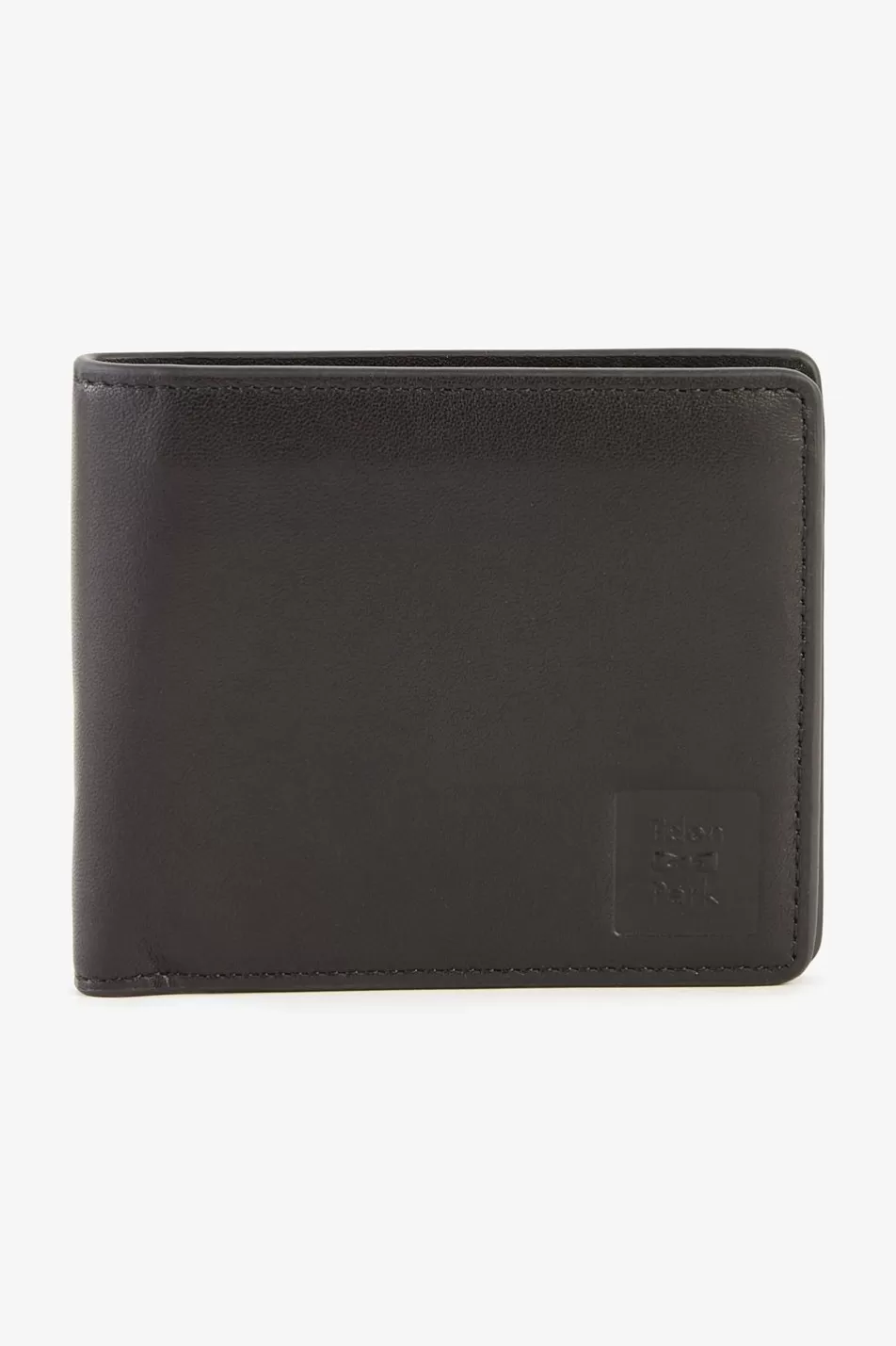 Portfolios | Eden Park Black Leather Italian Wallet