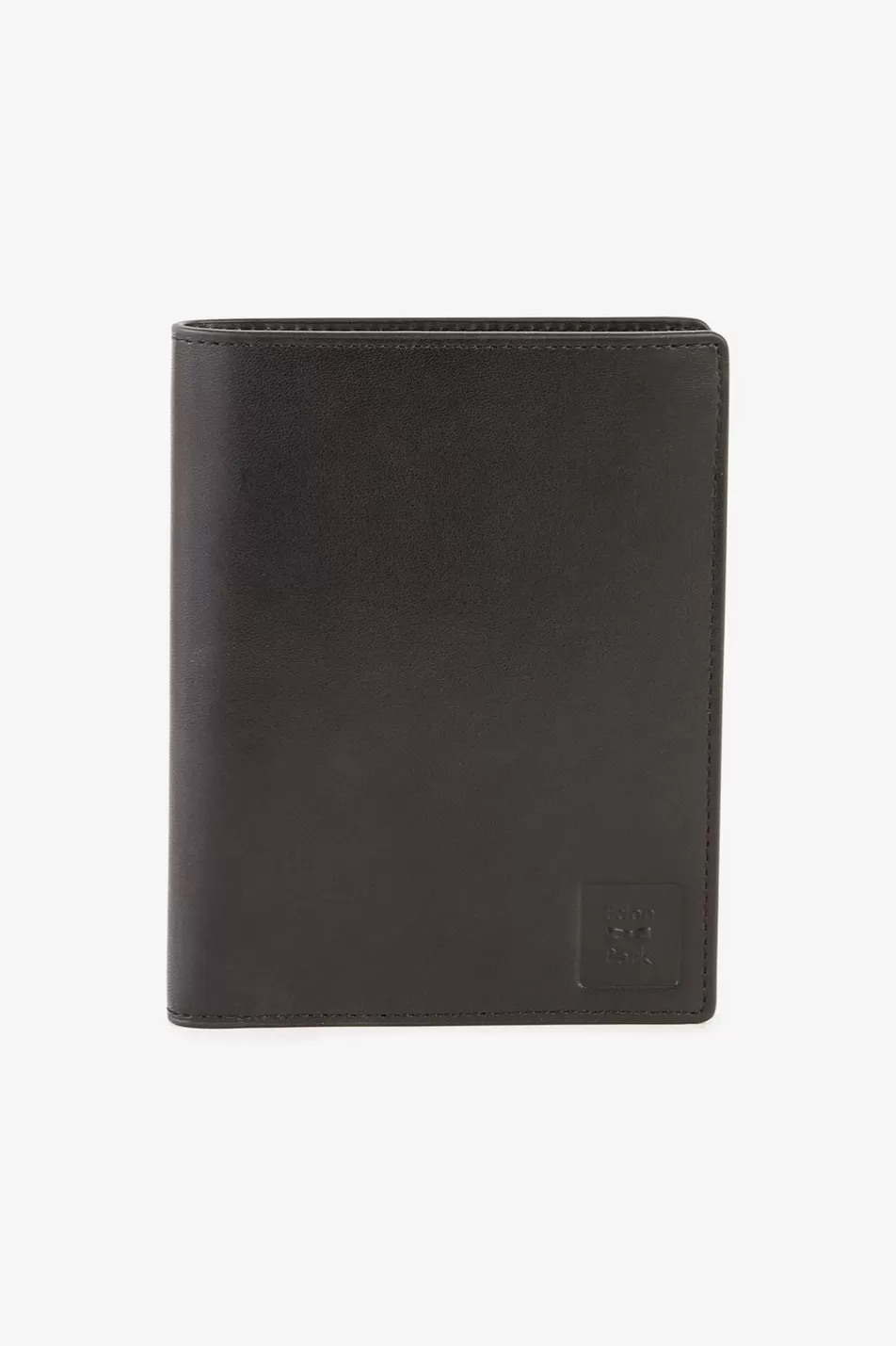 Portfolios | Eden Park Black Leather Passport Wallet