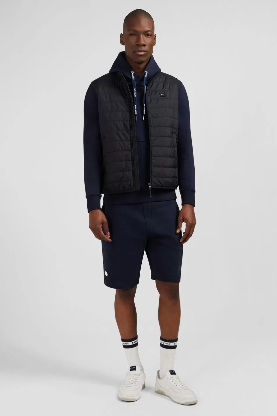 Coats | Eden Park Black Sleeveless Down Jacket