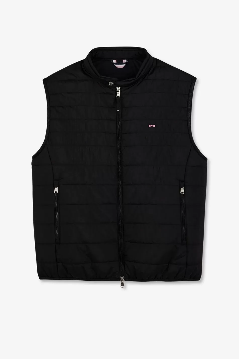 Coats | Eden Park Black Sleeveless Puffa Jacket