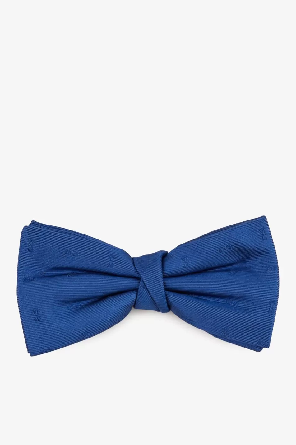 Ties & Bow Ties | Eden Park Blue Bow Tie With Bow Micro-Patterns