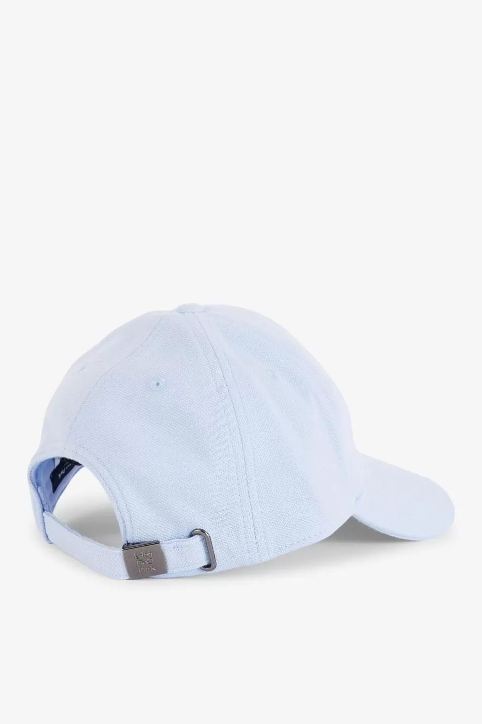 Caps | Eden Park Blue Cotton Fleece Cap With Bow Tie Embroidery