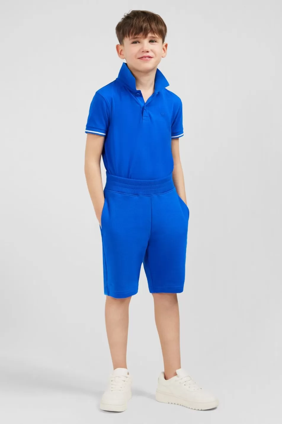 Children | Eden Park Blue Fleece Short