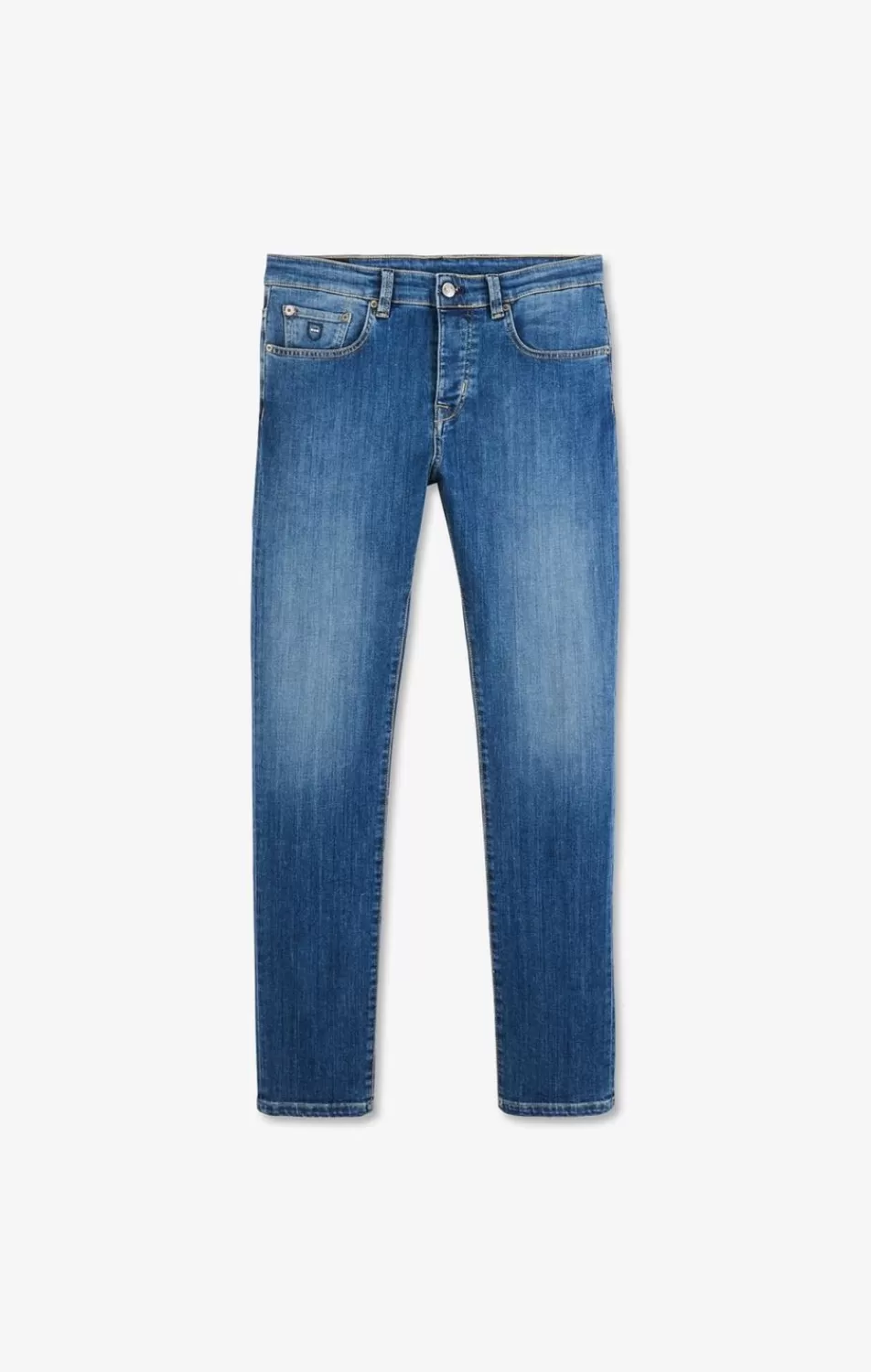 Pants | Eden Park Blue Jeans In Stretch Cotton