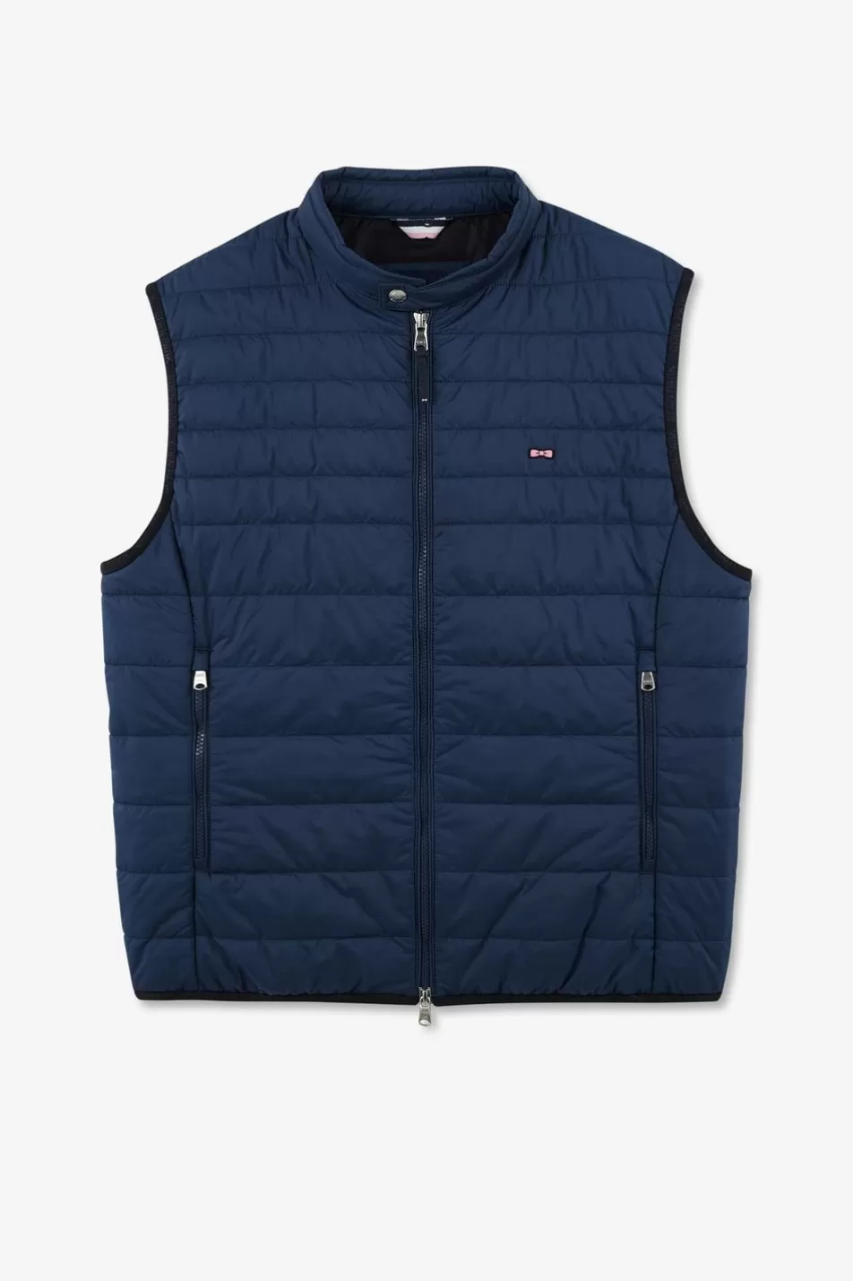 Coats | Eden Park Blue Sleeveless Puffa Jacket