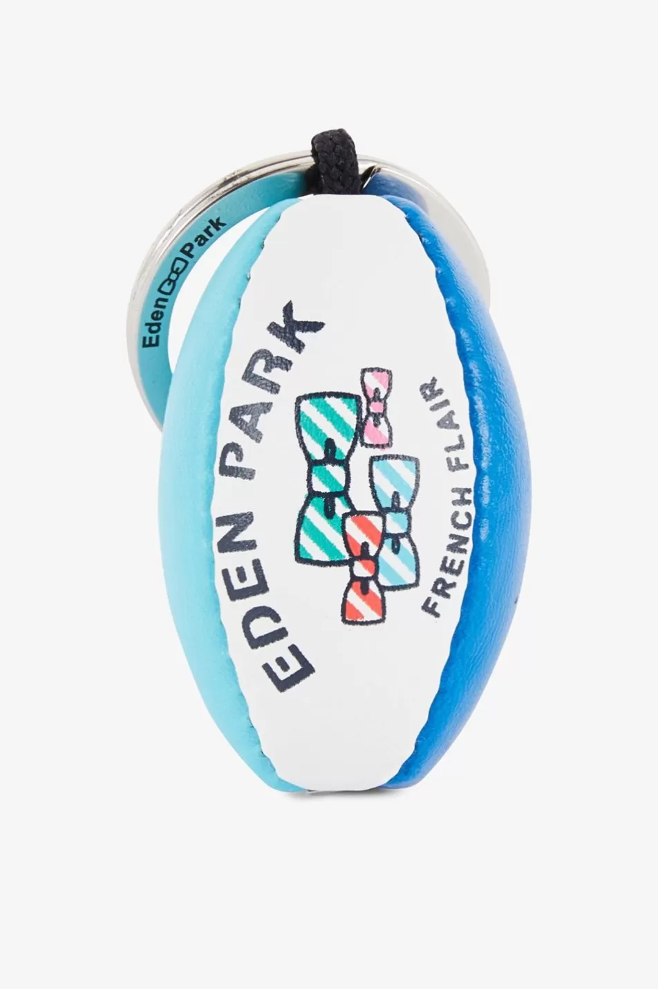 Key Chains | Eden Park Colour-Block Rugby Ball Keyring And Screen-Printed