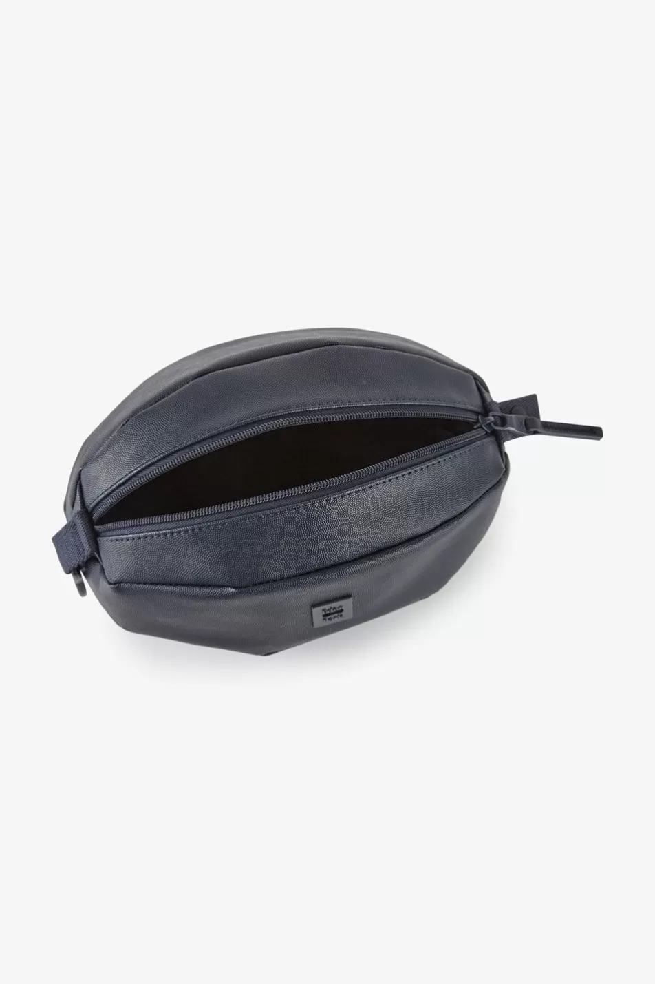 Toilet Kits | Eden Park Dark Blue Leather Oval Case