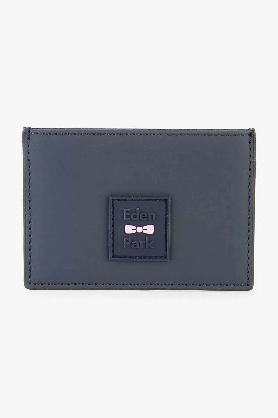 Card Holders | Eden Park Dark Blue Rubber Cardholder