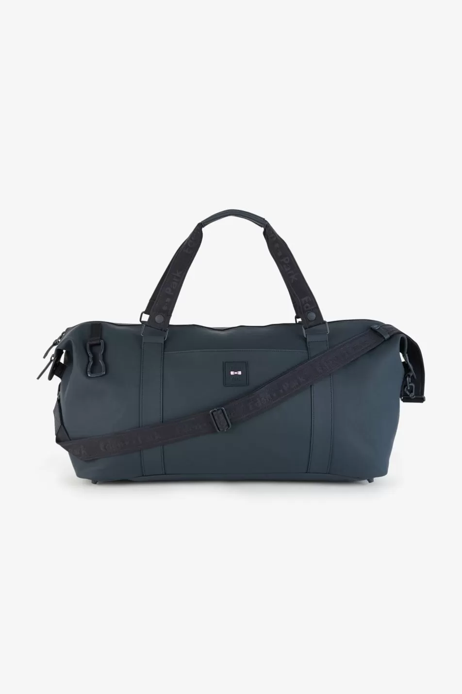 Travel Bags | Eden Park Dark Blue Rubber Travel Bag