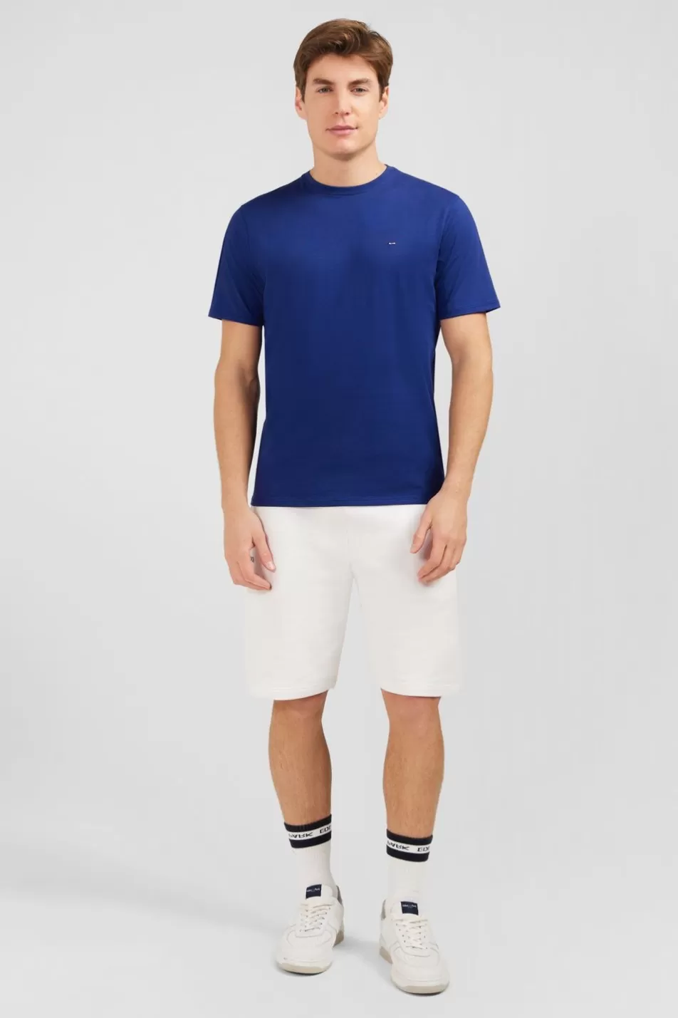 T-Shirts | Eden Park Dark Blue Short-Sleeved T-Shirt