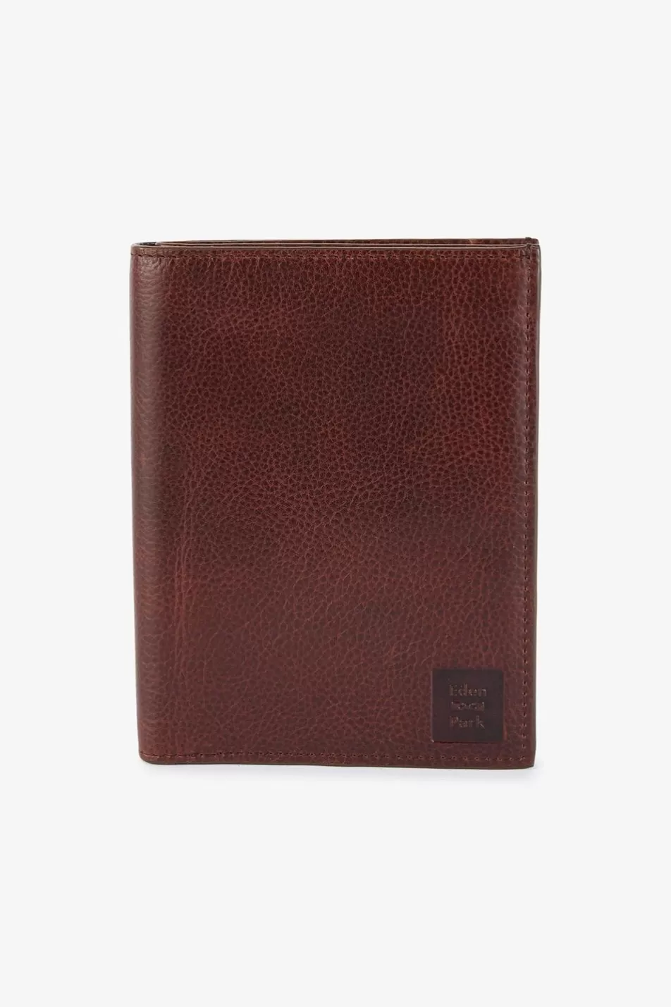 Portfolios | Eden Park Dark Brown Leather Travel Wallet