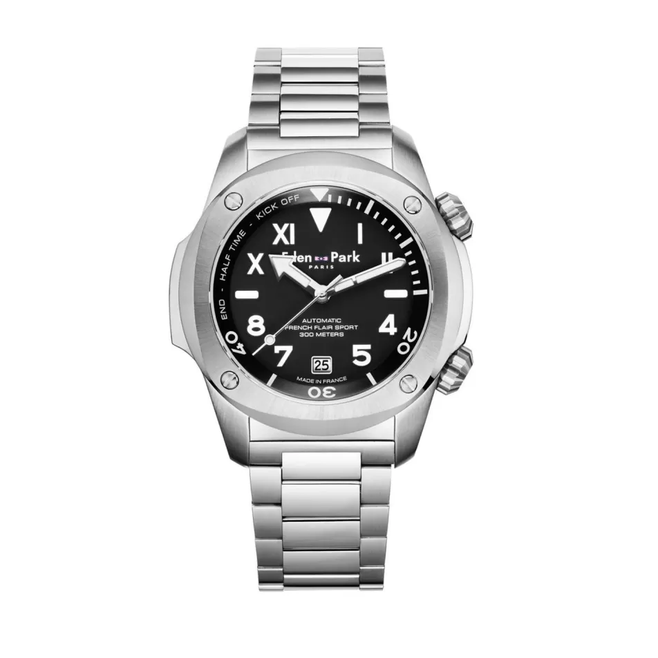 Watch | Eden Park Diver Automatic Steel Watch