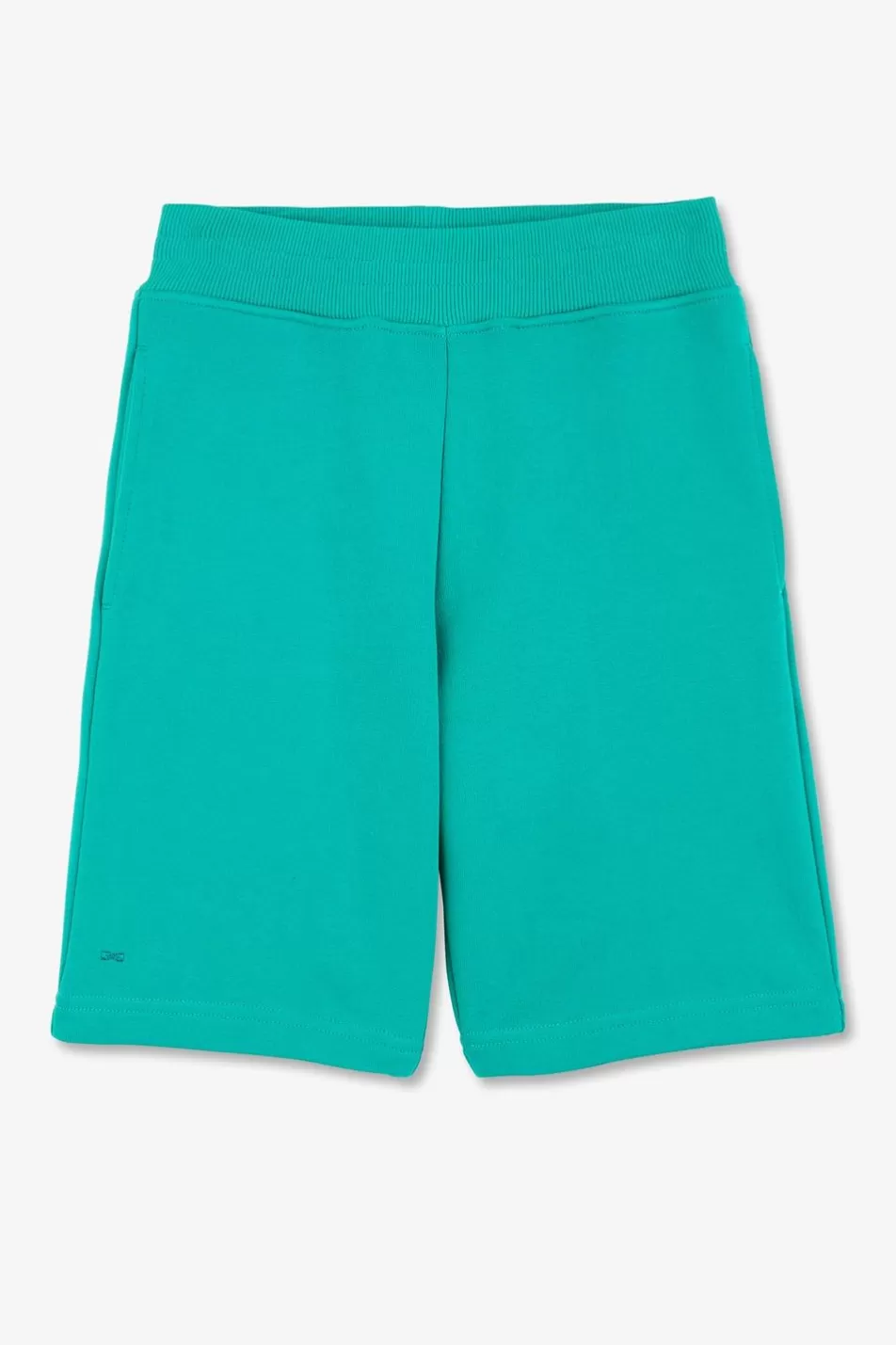 Children | Eden Park Green Fleece Shorts In Regular Fit