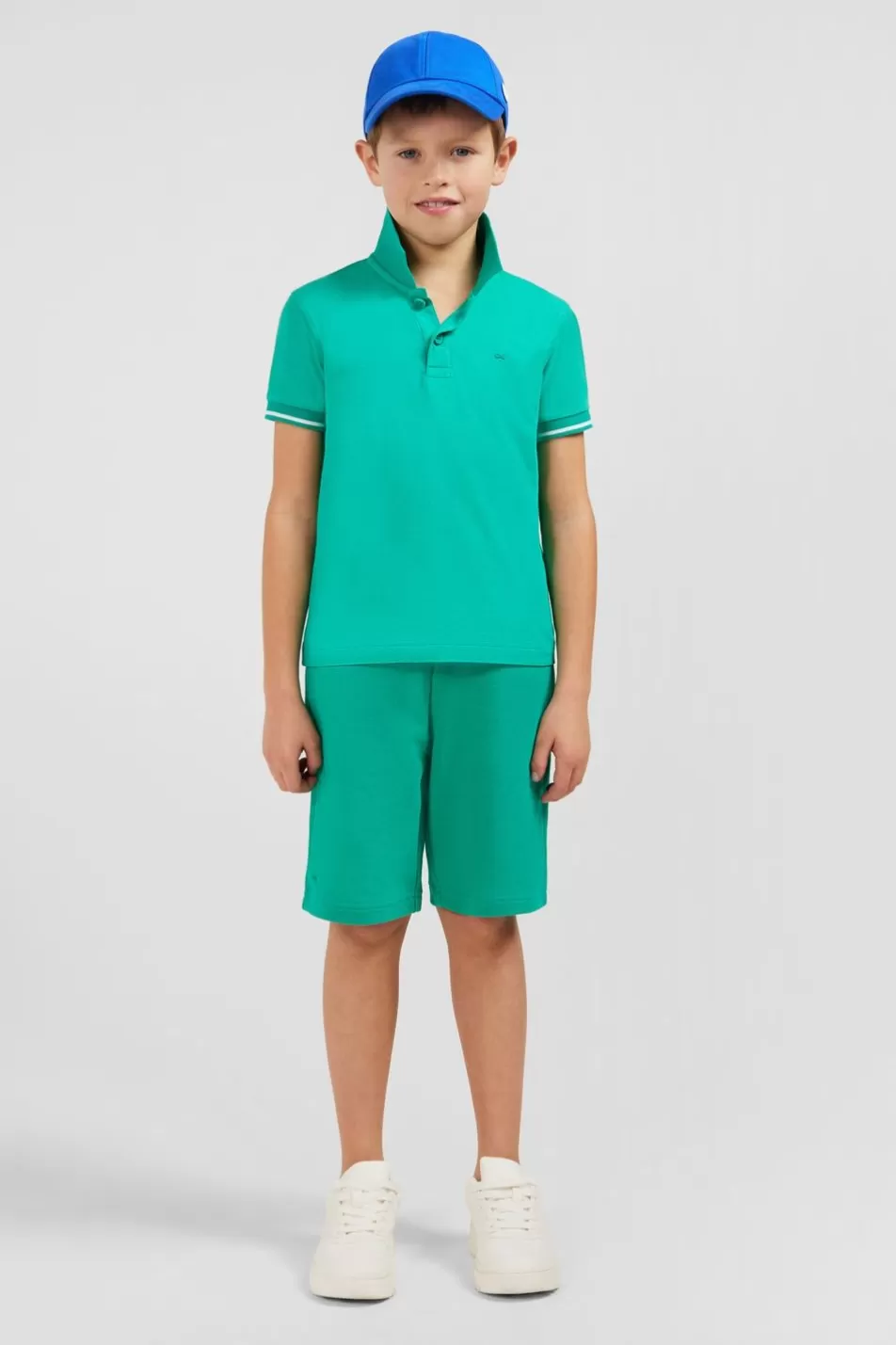 Children | Eden Park Green Polo Shirt