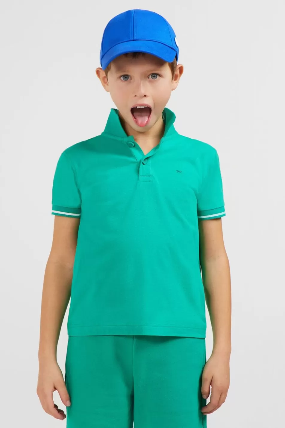 Children | Eden Park Green Polo Shirt