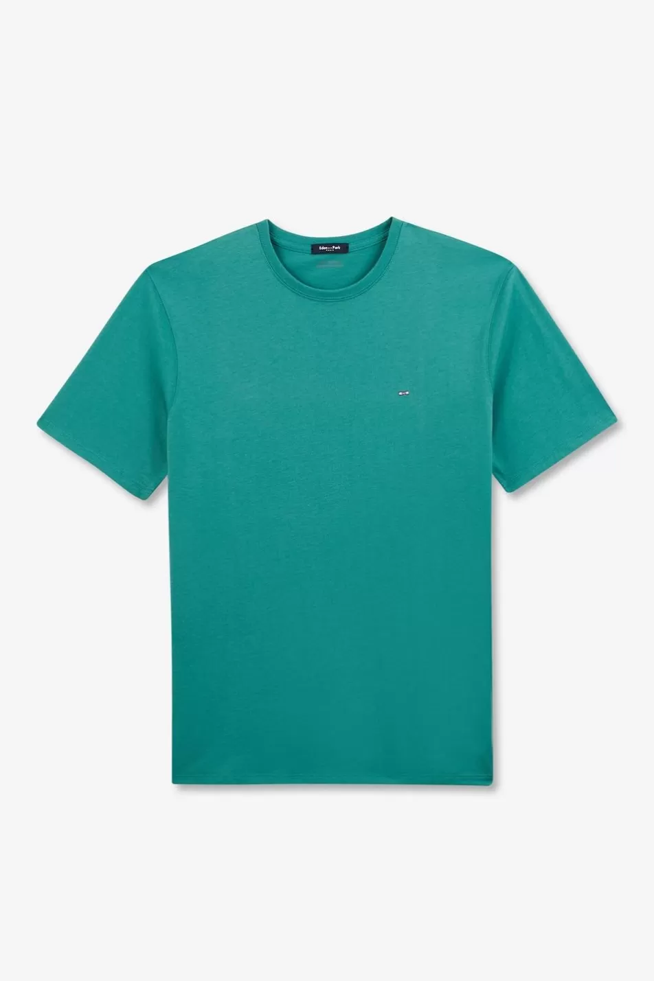 T-Shirts | Eden Park Green Short-Sleeves T-Shirt