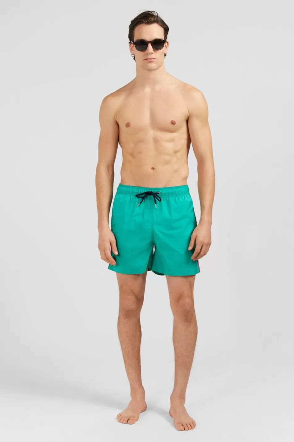 Swimwear | Eden Park Green Swim Shorts