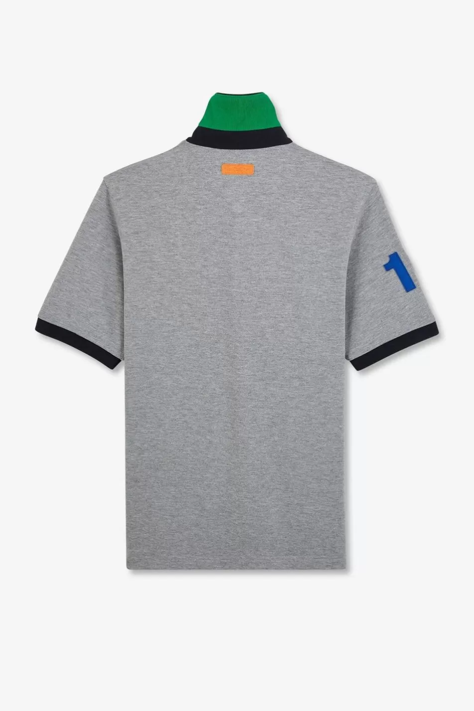 Rugby Shirts | Eden Park Grey Short-Sleeved Polo Shirt