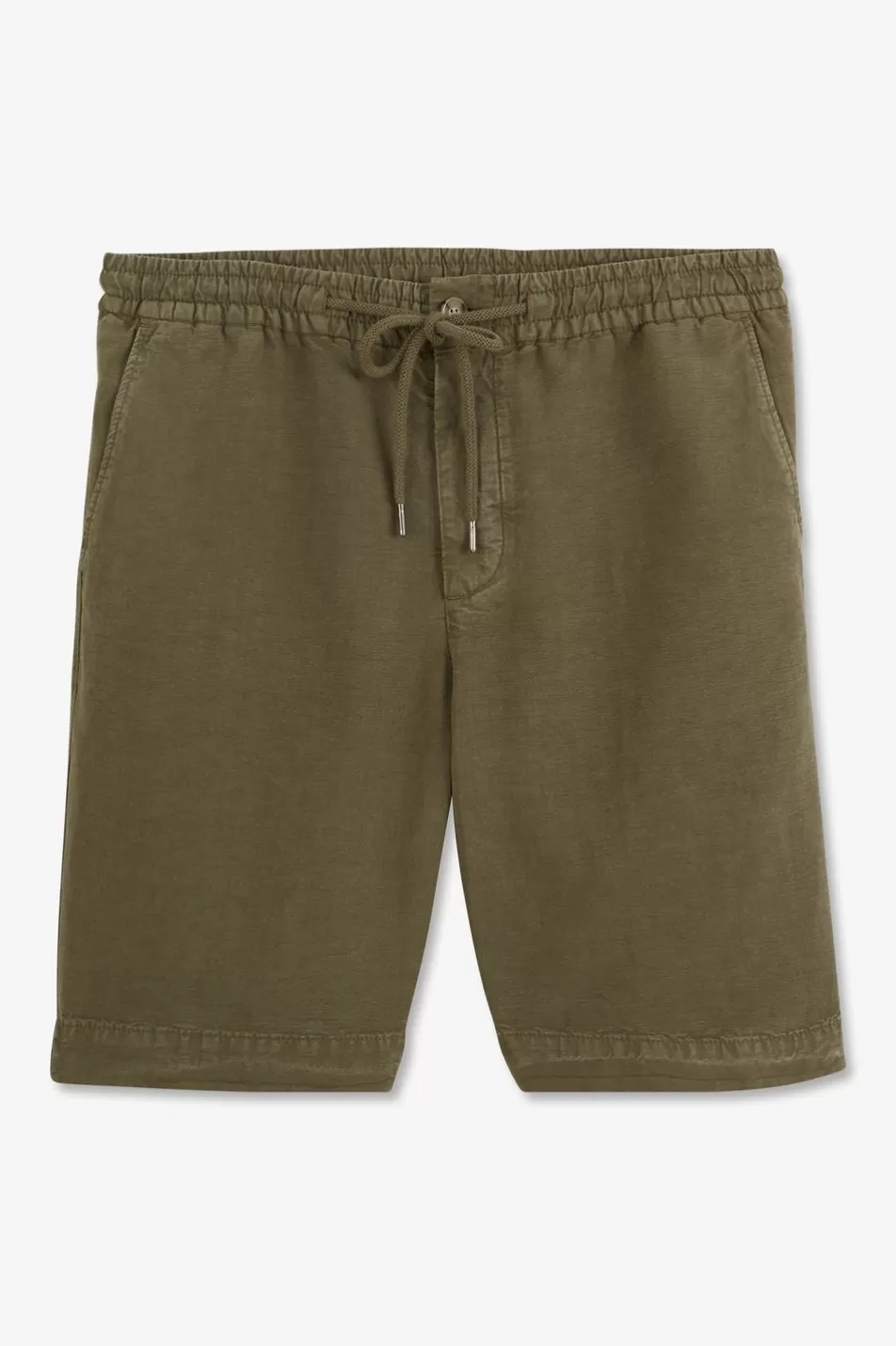 Shorts & Bermudas | Eden Park Khaki Bermuda Shorts With Elasticated Waist