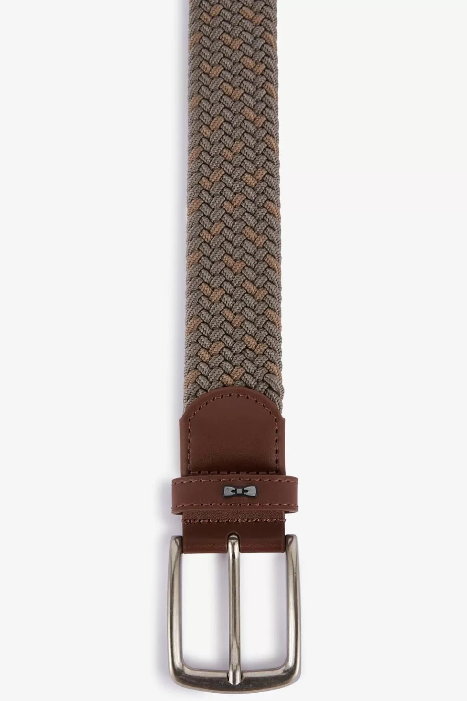 Belts | Eden Park Khaki Braided Belt