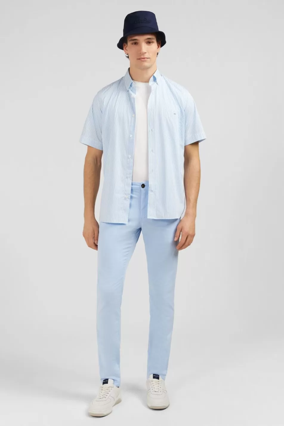 Pants | Eden Park Light Blue Chinos