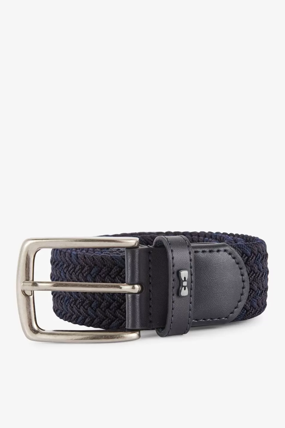 Belts | Eden Park Navy Blue Braided Belt