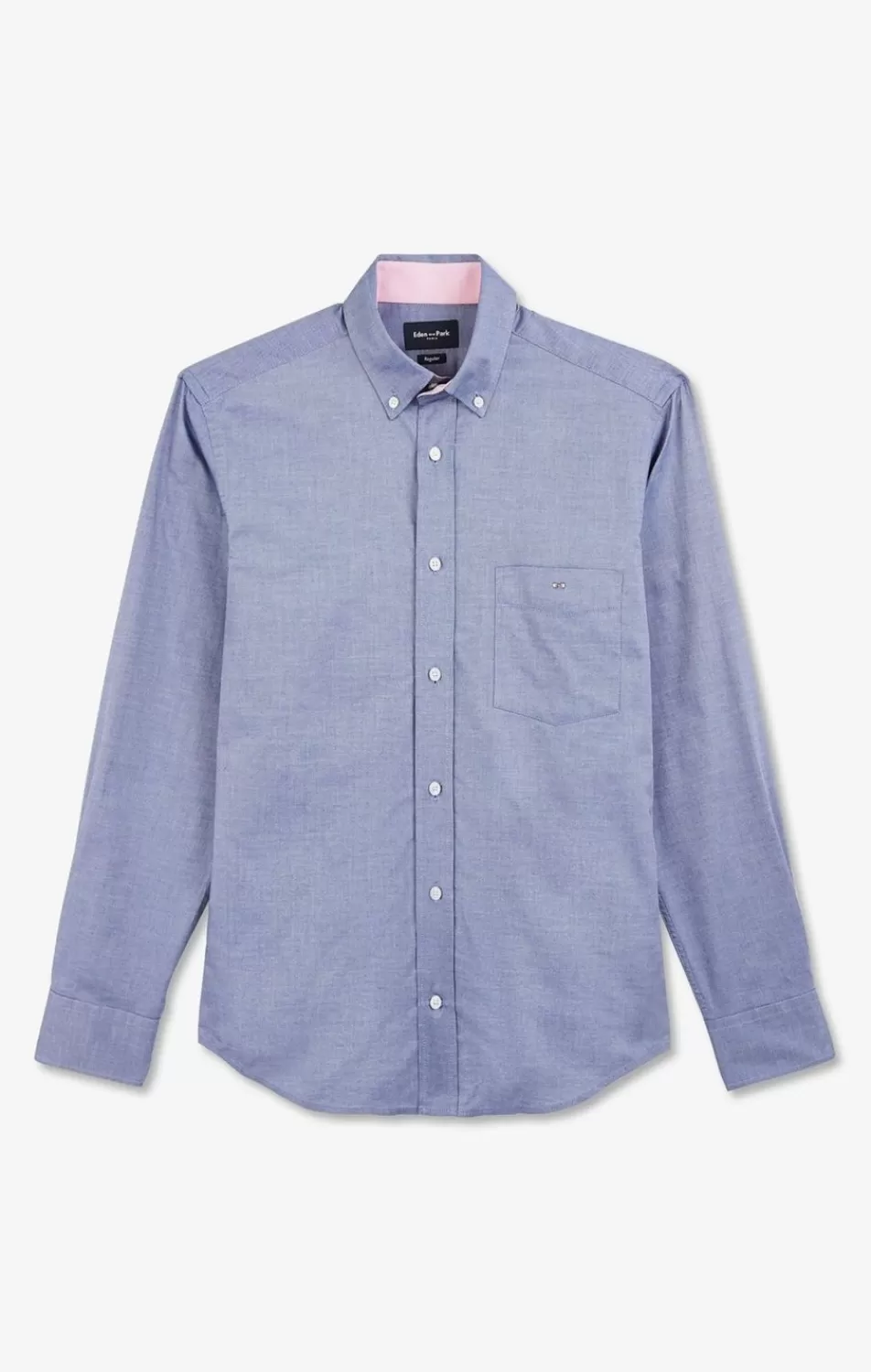 Shirts | Eden Park Navy Blue Cotton Shirt