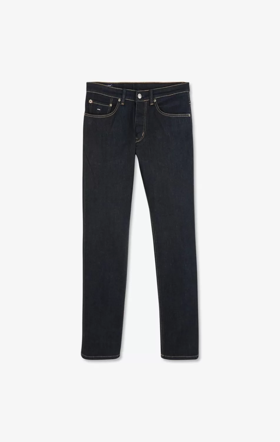 Pants | Eden Park Navy Blue Jeans In Stretch Cotton