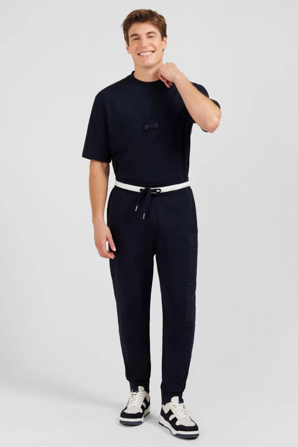 Pants | Eden Park Navy Blue Jogging Bottoms