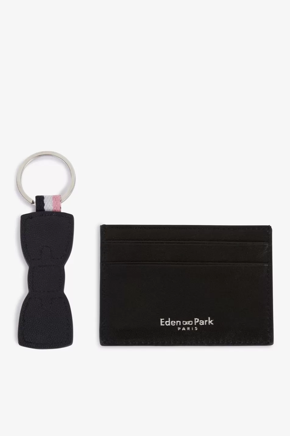 Card Holders | Eden Park Navy Blue Keyring And Card Holder