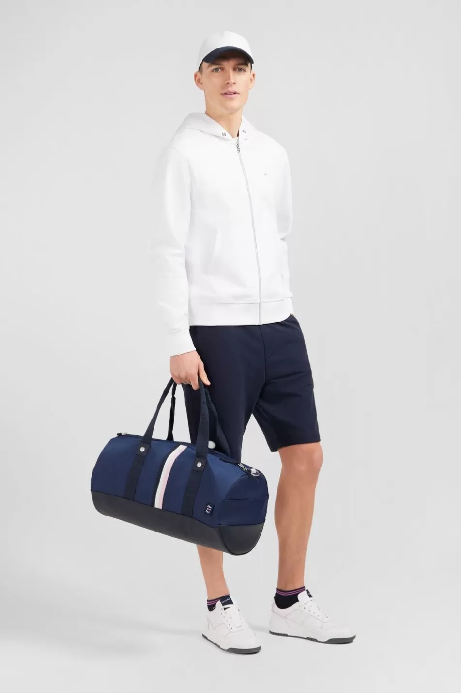 Sports Bag | Eden Park Navy Blue Rectangular Sports Bag