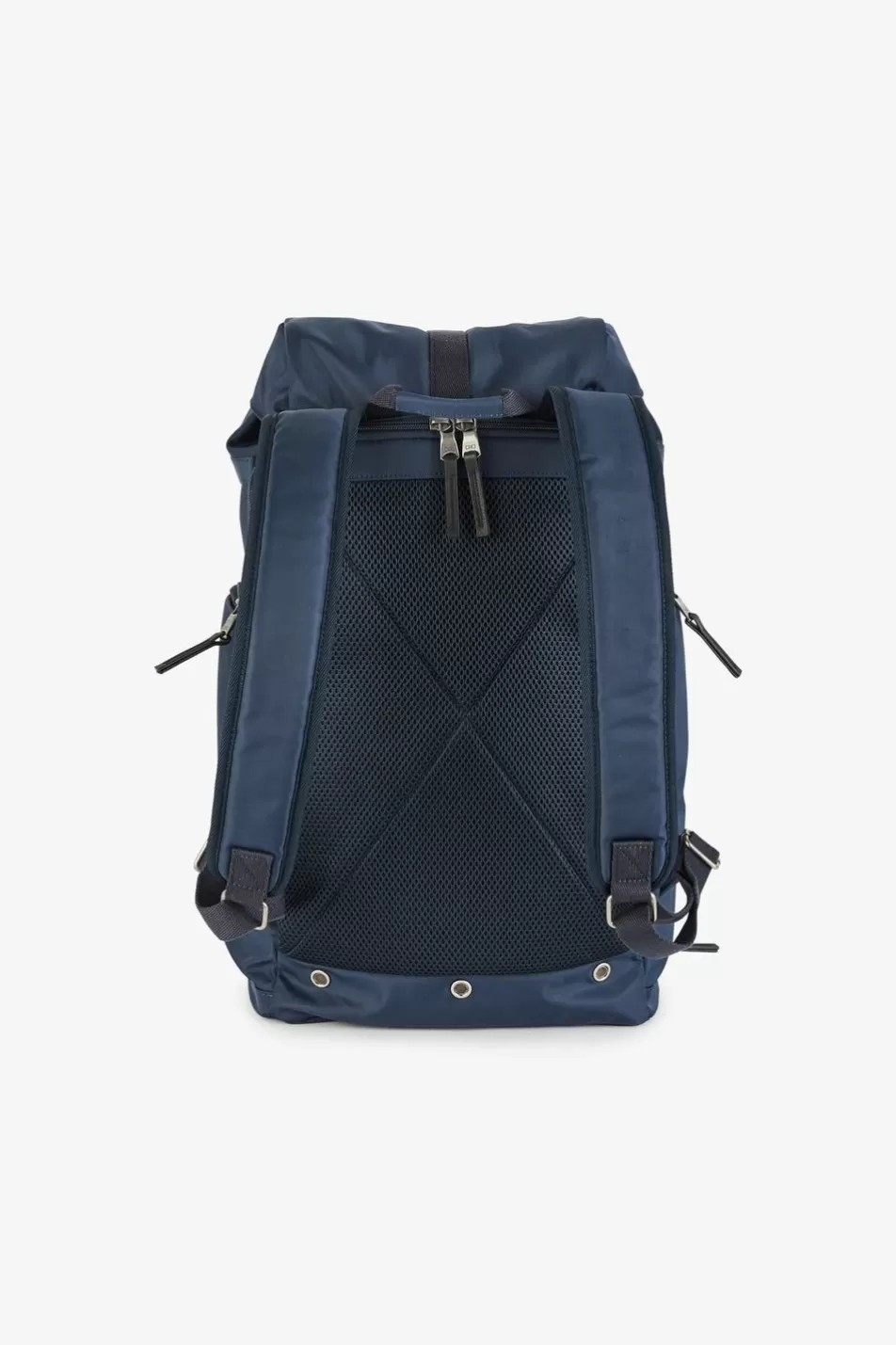 Backpacks | Eden Park Navy Blue Rucksack With Multiple Pockets