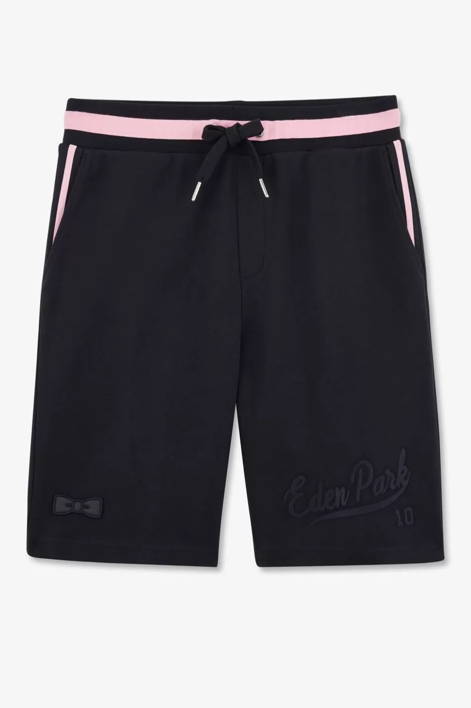 Shorts & Bermudas | Eden Park Navy Blue Short With Embroidered Details