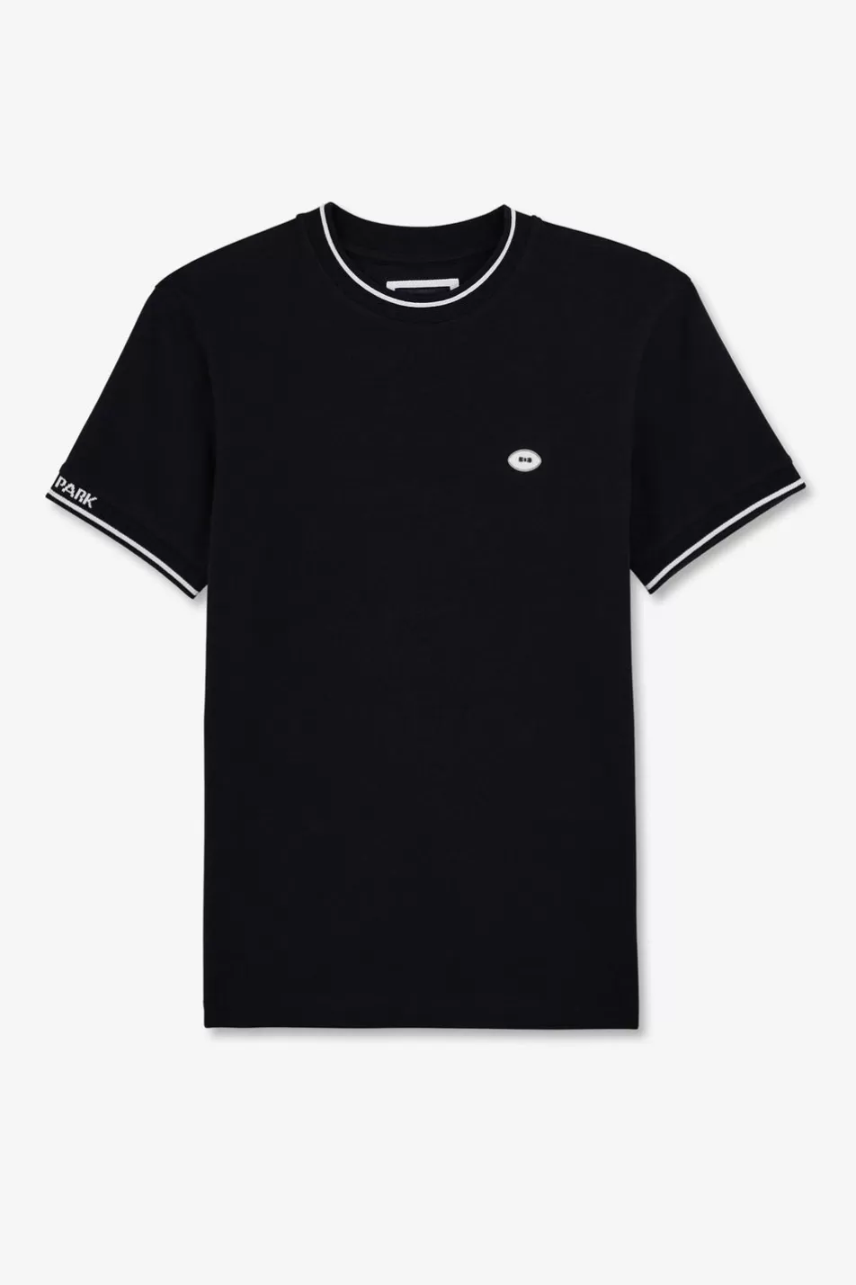 T-Shirts | Eden Park Navy Blue Short-Sleeved T-Shirt