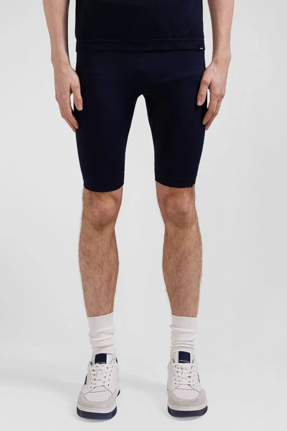 Shorts & Bermudas | Eden Park Navy Blue Stretch Sports Cycling Shorts