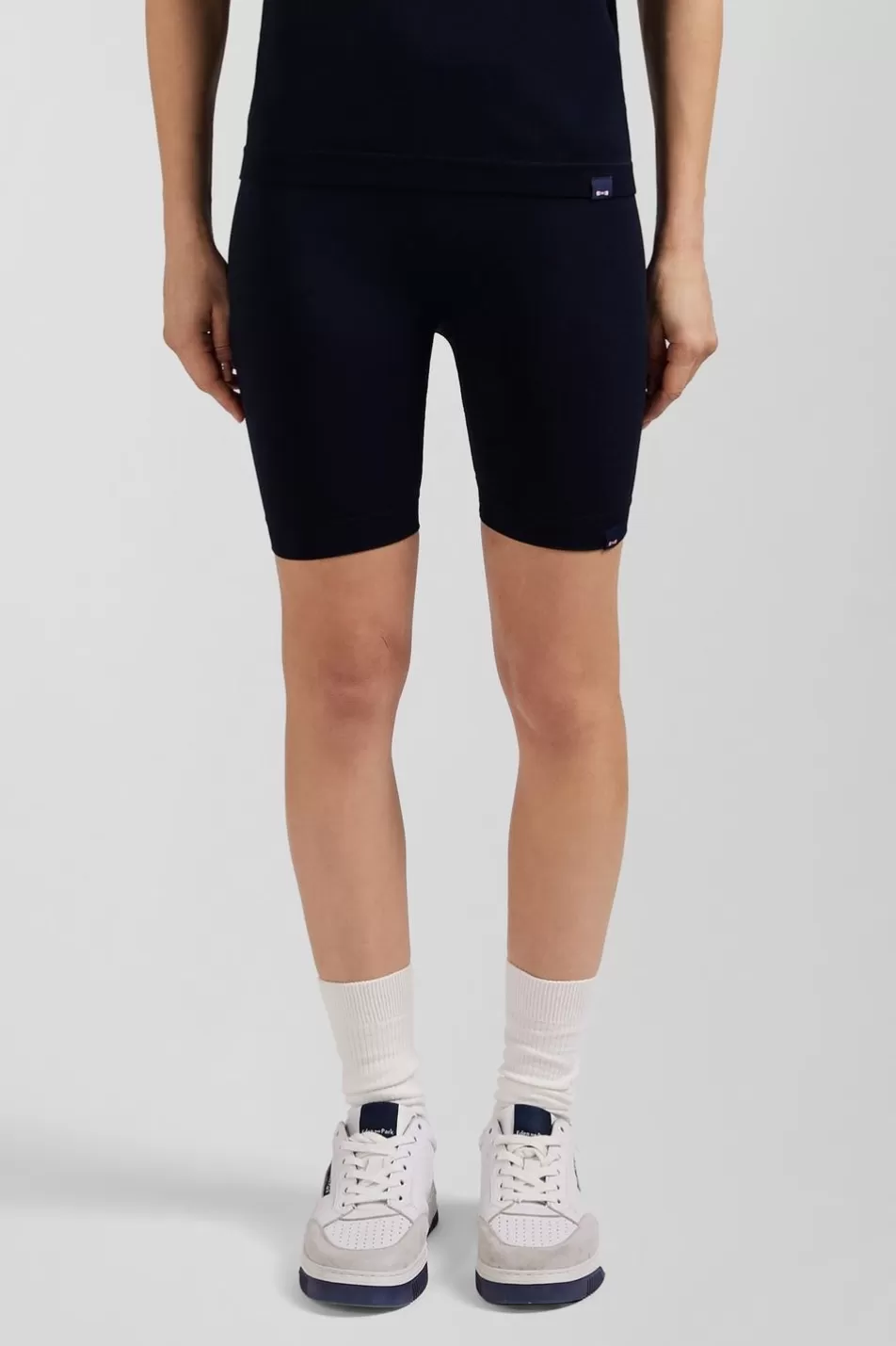 Pants | Eden Park Navy Blue Stretch Sports Cycling Shorts