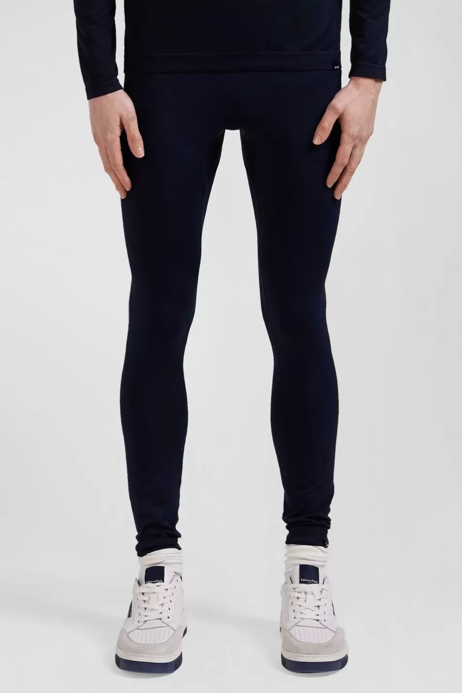 Pants | Eden Park Navy Blue Stretch Sports Jogging Bottoms