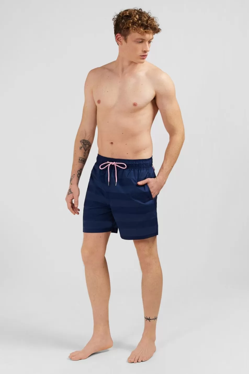 Swimwear | Eden Park Navy Blue Swim Shorts