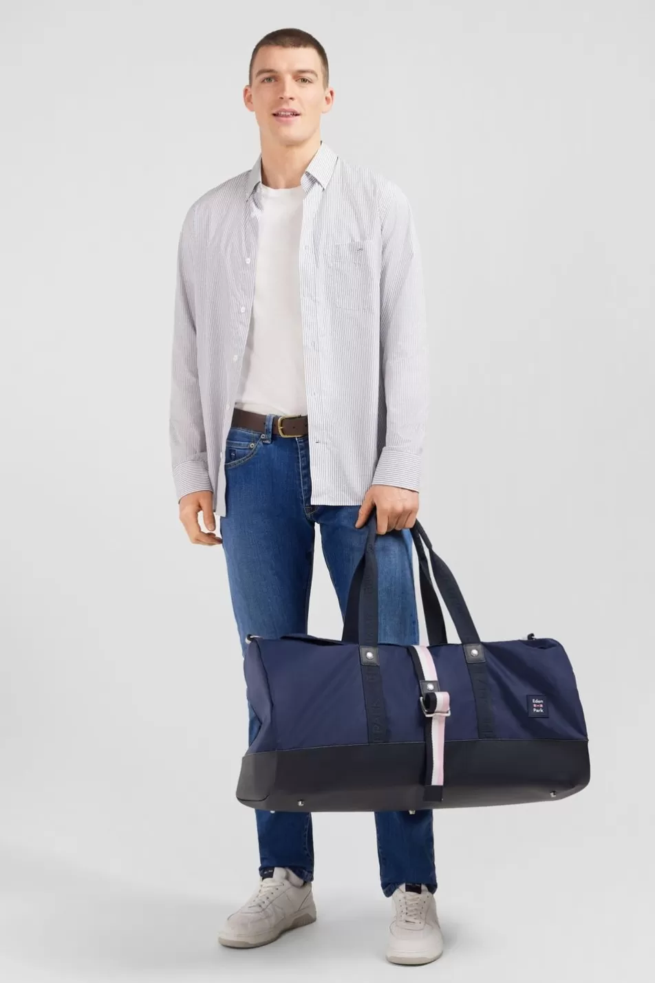 Travel Bags | Eden Park Navy Blue Travel Bag