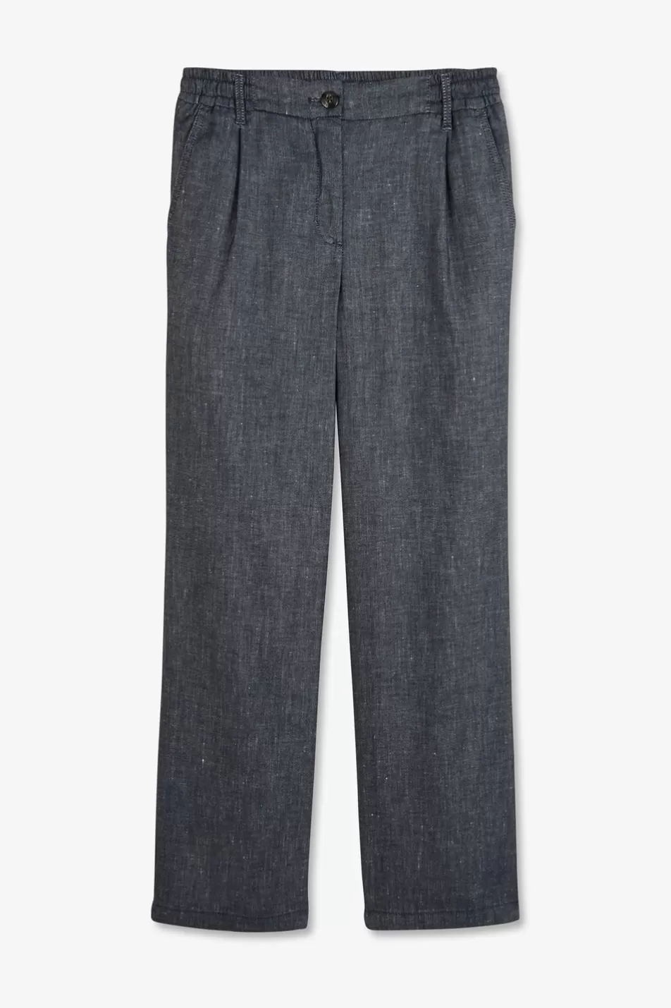 Pants | Eden Park Navy Blue Trousers