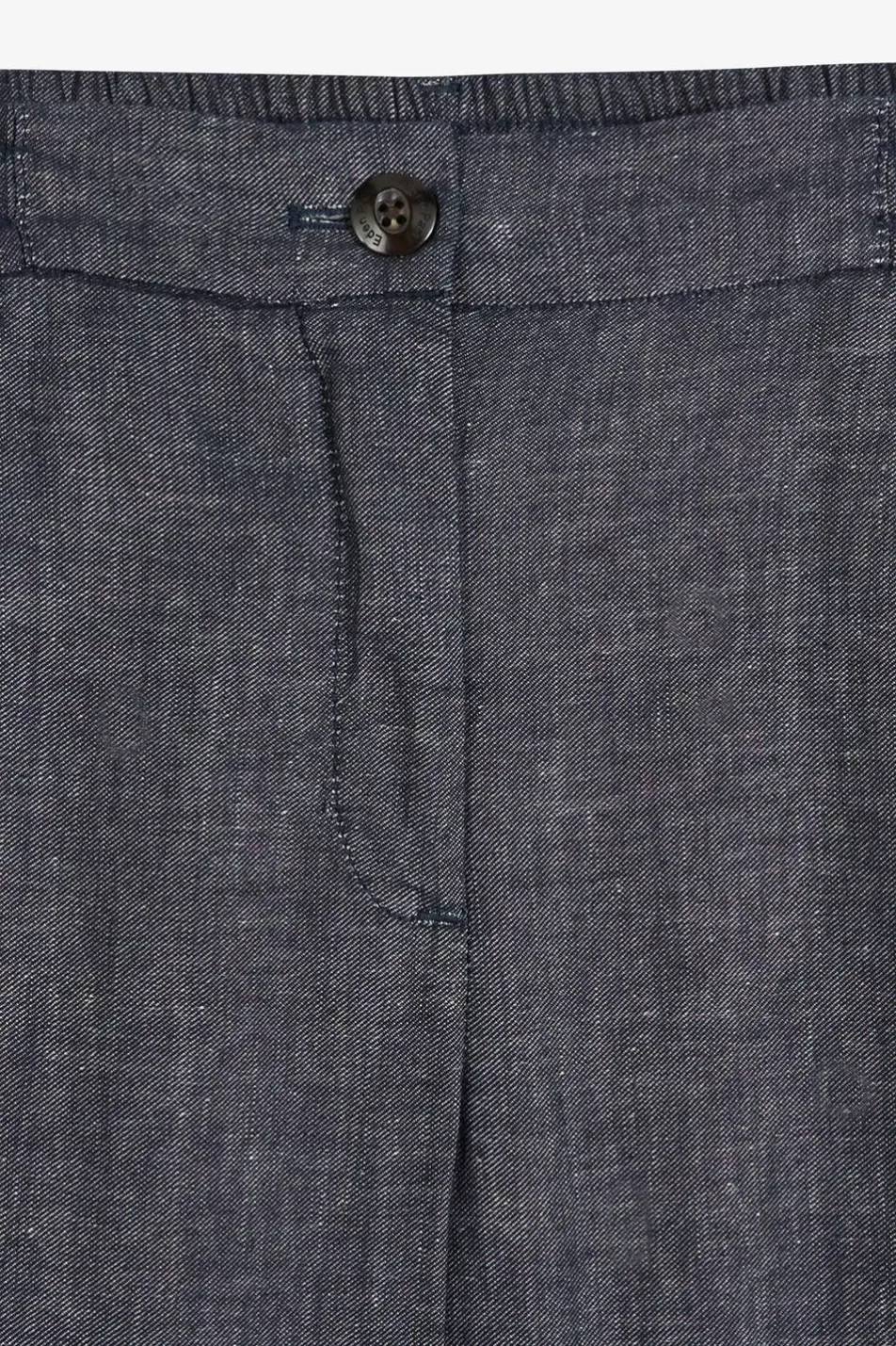 Pants | Eden Park Navy Blue Trousers