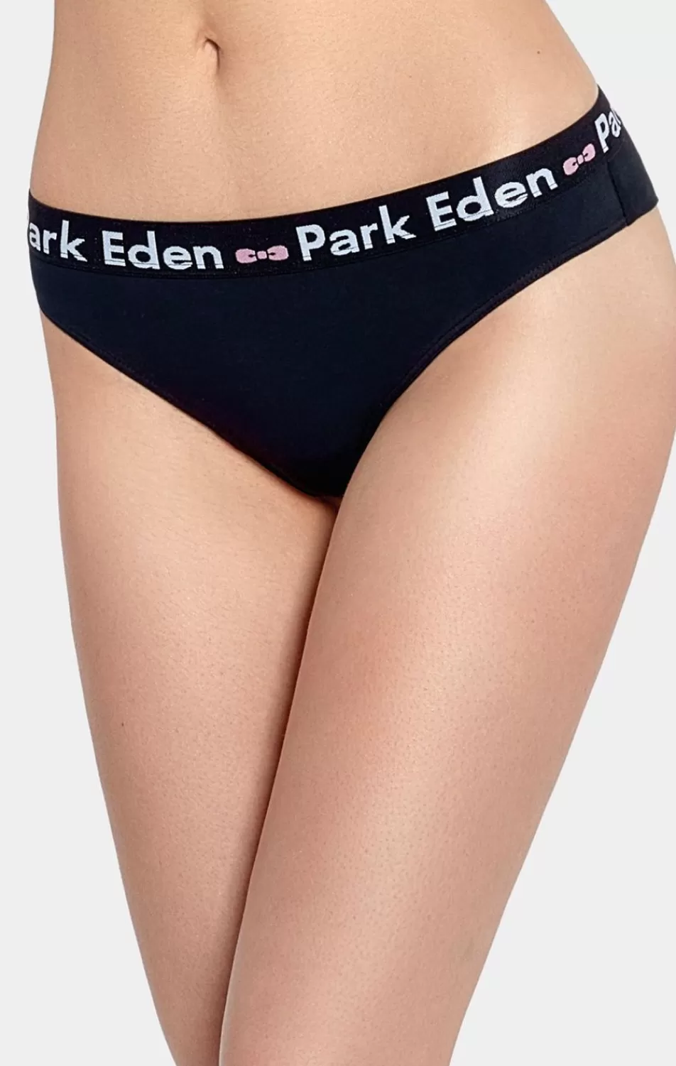 Underwear | Eden Park Navy Cotton Jersey Tanga