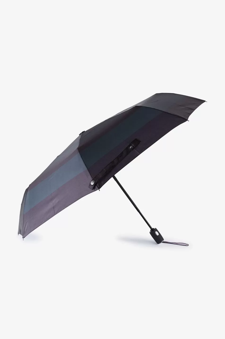 Umbrellas | Eden Park Navy Folding Umbrella With Stripes