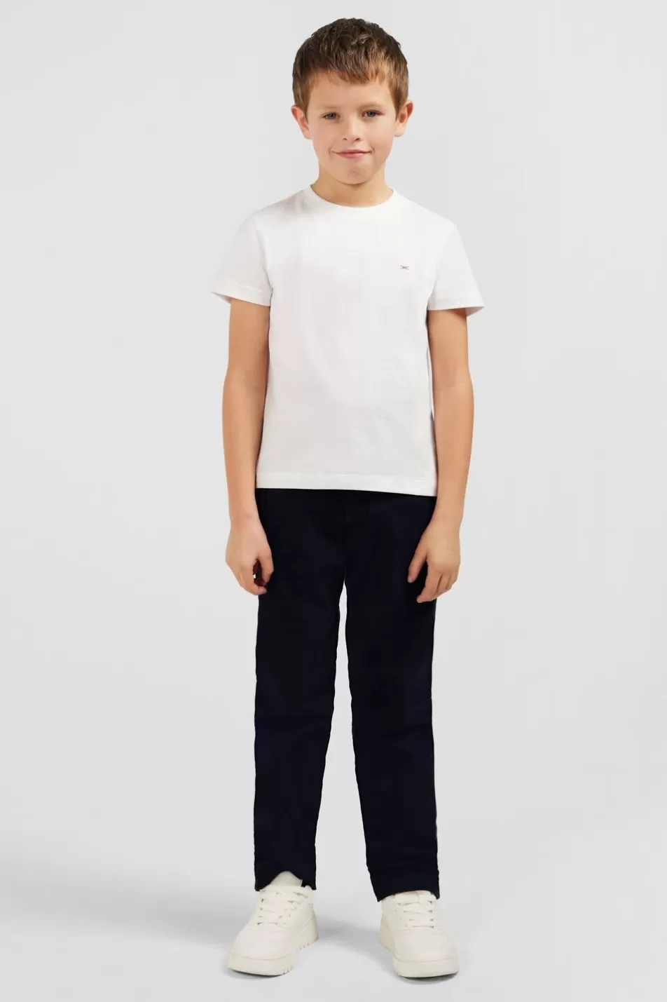 Children | Eden Park Navy Stretch Cotton Chino Trousers