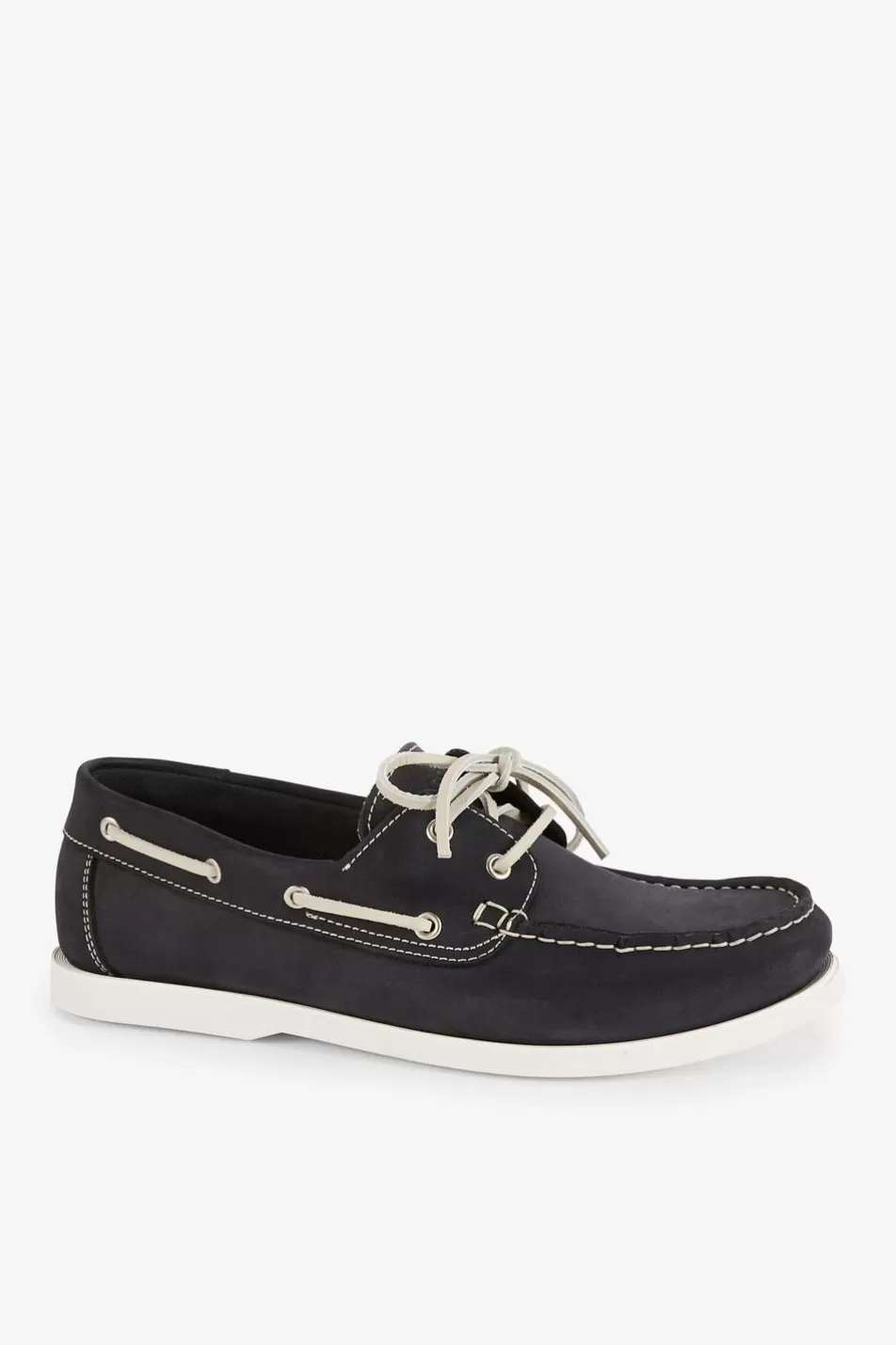 Loafers | Eden Park Navy Suede Leather Boat Shoes